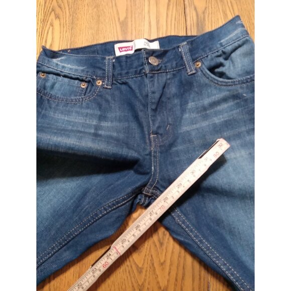 LEVI STRAUSS 511 Jeans Womens 14 27 X 27 BLUE Preowned Used Summer - Picture 6 of 12